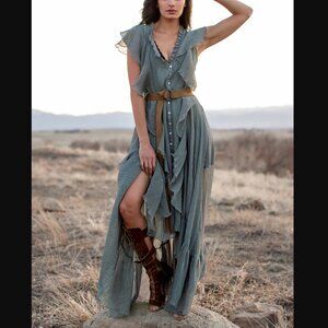 NWT Joyfolie Cass Dress in Island Sage